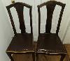 2 sehr schöne, alte Stühle, massiv Holz, sehr stabil! TOP Zustand!