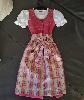 Kinder Dirndl Größe 104, 3 teilig.