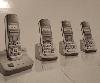 Telefonset mit 4 Geräten