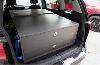 campingbox und Gaskocher und Matratze