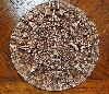 Wandplatte, Maya-Aztekenkalender aus Keramik, 30 cm Dm.