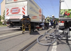 Fahrradunfall mit tödlichem Ausgang - Laim