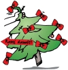 Christbaum-Abhol-Aktion der Jungen Union am 8. Januar