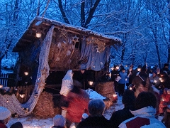 Waldweihnacht mit lebendiger Krippe am 2. Weihnachtsfeiertag
