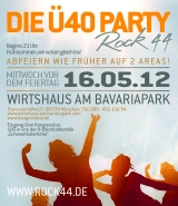 Abrocken wie früher - Ü-40 Party an der Landsberger Straße