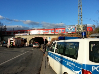 Marode Tunneldecke? Laimer Unterführung aus Sicherheitsgründen gesperrt