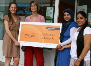 Spende für Kochbuch und Kochtreff