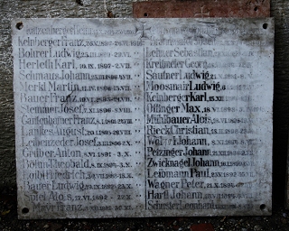 Gefallenen-Gedenktafeln an Historischen Verein übergeben