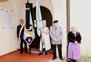 Feierliche Segnung der Gefallenengedenktafeln an der St. Ulrichskirche