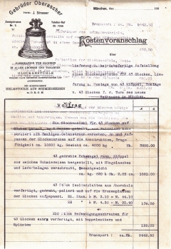 Überraschender Fund: Historischer Verein entdeckt Kostenvoranschlag für Installation des Glockenspiels im Münchner Rathaus