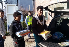 Bildung und Wissen für Flüchtlingskinder - Sportverein rettet abgelaufene Schulbücher Bildung und Wissen für Flüchtlingskinder - Sportverein rettet abgelaufene Schulbücher