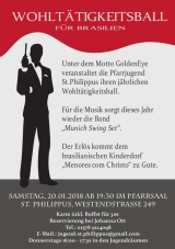 Wohltätigkeitsball der Pfarrjugend für Brasilien in St. Philippus