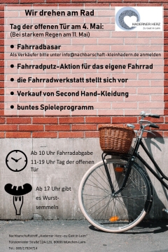 Das Haderner Herz zu Gast in Laim dreht am Rad