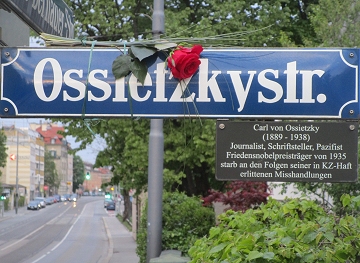 Gedenken an Carl von Ossietzky