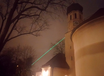 Fotowettbewerb zur Lichtkunstinstallation im Pfarrverband Laim