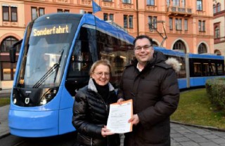 Trambahn: Zulassung für weitere neun neue Züge