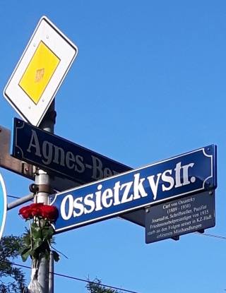 Laimer SPD gedenkt Carl von Ossietzky