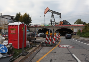 Ölfund in der Laimer Röhre