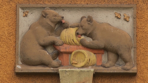Wo die Laimer Bären wohnen - Gerhard Laub zeigt Baukunst in unserem Stadtbezirk in der Stadtbibliothek Laim
