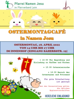 Ostermontagcafé in Namen Jesu