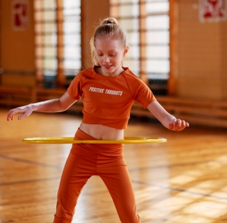 Hula-Hoop für Kinder von 6 bis 13 Jahren
