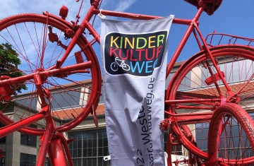 Kinder-Kultur-Radweg wird in der Stadtbibliothek Laim eröffnet