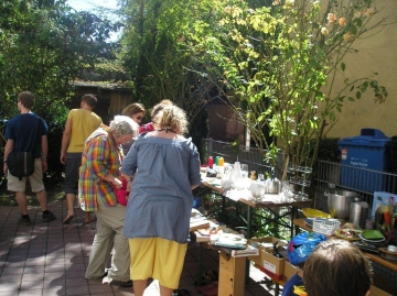 Hofflohmarkt im Westend