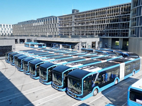 21 neue E-Busse im Netz der MVG im Einsatz