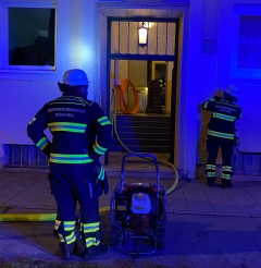 Spülmaschine gerät in Brand