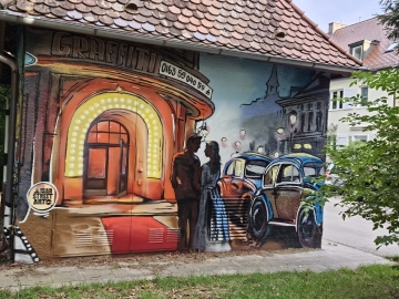 Agricolaplatz-Häuschen in neuem Glanz: Hommage an das Kino der 50er Agricolaplatz-Häuschen in neuem Glanz: Hommage an das Kino der 50er