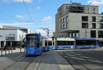 Unfall in Laim: Jubiläums-Tram nach Zusammenstoß vorerst nicht im Einsatz
