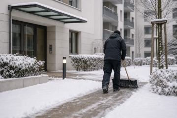 Räum- und Streupflicht in München: Was Eigentümer vor dem ersten Schnee klären sollten