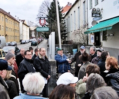 OB-Kandidat Josef Schmid in Laim